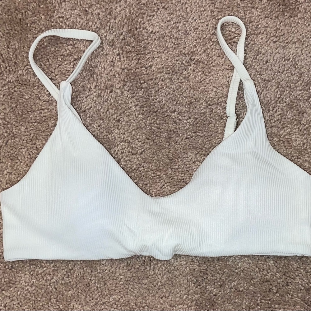White Small bikini top